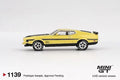 1971 Ford Mustang Mach1 Grabber Yellow Mini GT 1:64 MGT01139-BL