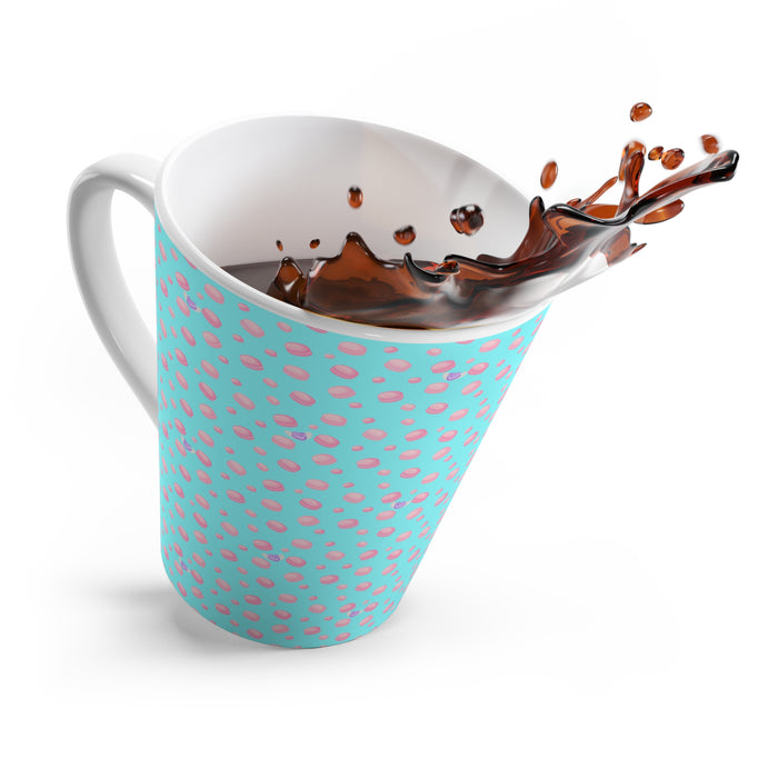 All you need is love and macarons in blue Latte Mug