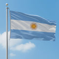 Argentina Polyester Fabric Flag 5ft x 3ft
