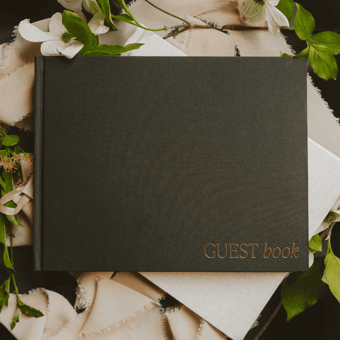 Black Guest Book -