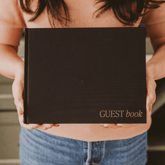 Black Guest Book -