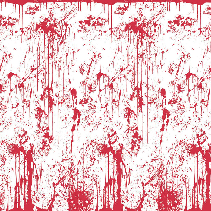 Bloody Wall Backdrop Decoration - 9.14m