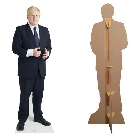 Boris Johnson Lifesize Cardboard Cutout - 1.86m