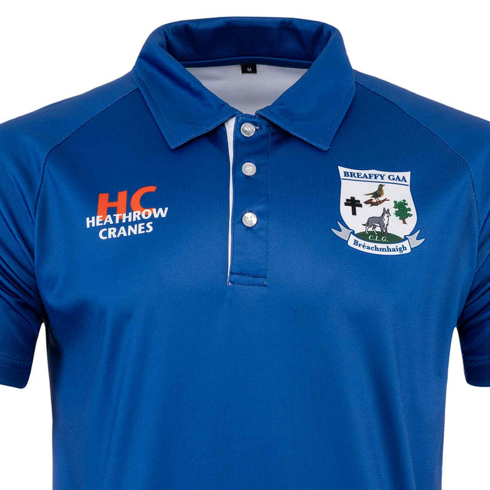 Breaffy GAA Poly Polo 25/26 A Royal