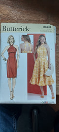 Butterick B6942, Miisses Dresses, Uncut Sewing Pattern