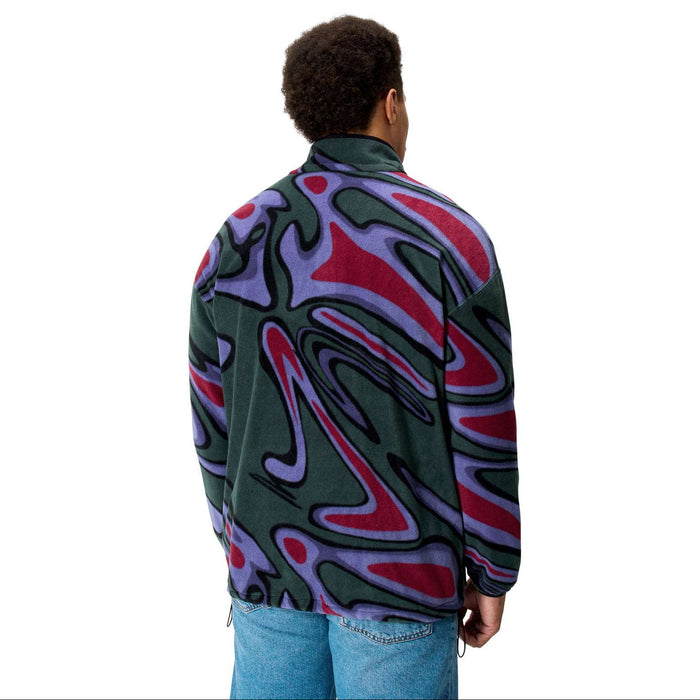 Canterbury Ireland IRFU Rugby Mens Half-Zip Retro Fleece