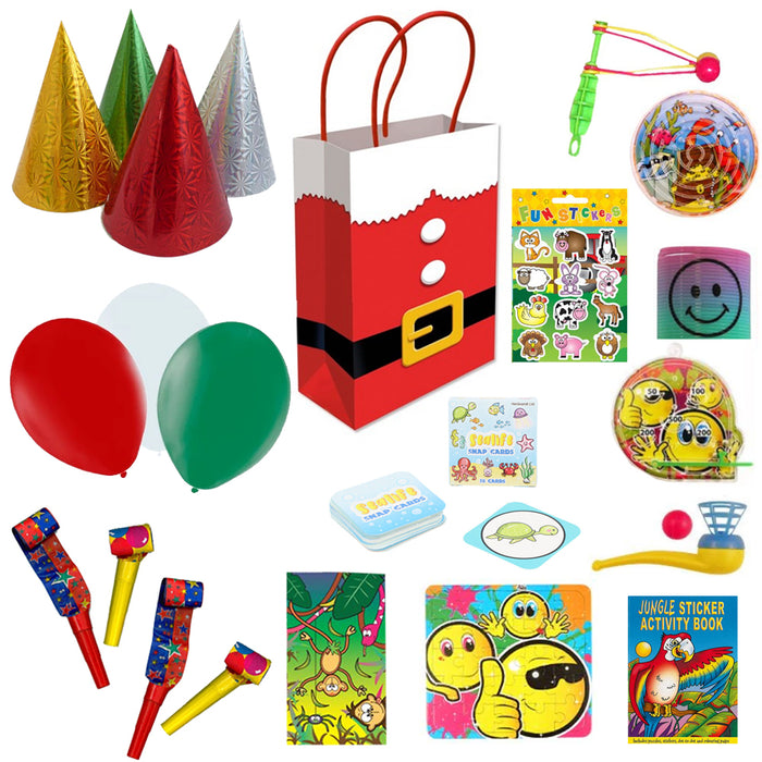 Children's Christmas Party Bag Kit For 100 Children