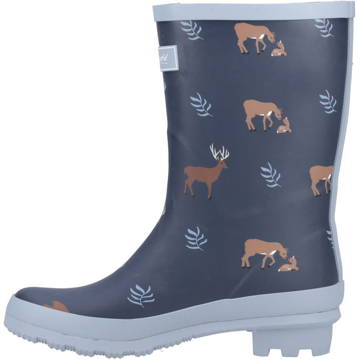 Cotswold Girls Woodland Wellingtons Deers