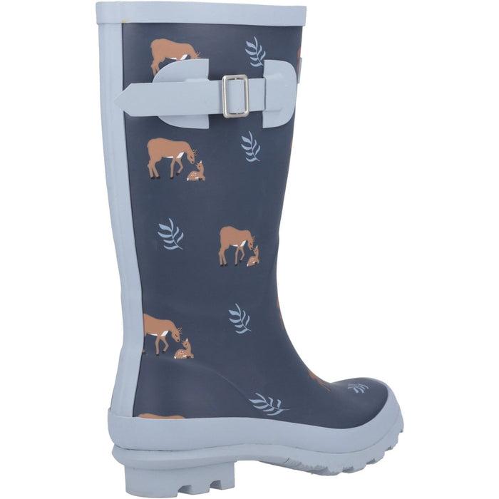 Cotswold Girls Woodland Wellingtons Deers