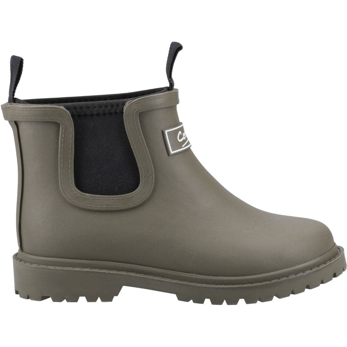 Cotswold Junior Kids Barton Wellington Khaki