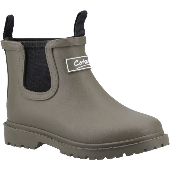Cotswold Junior Kids Barton Wellington Khaki