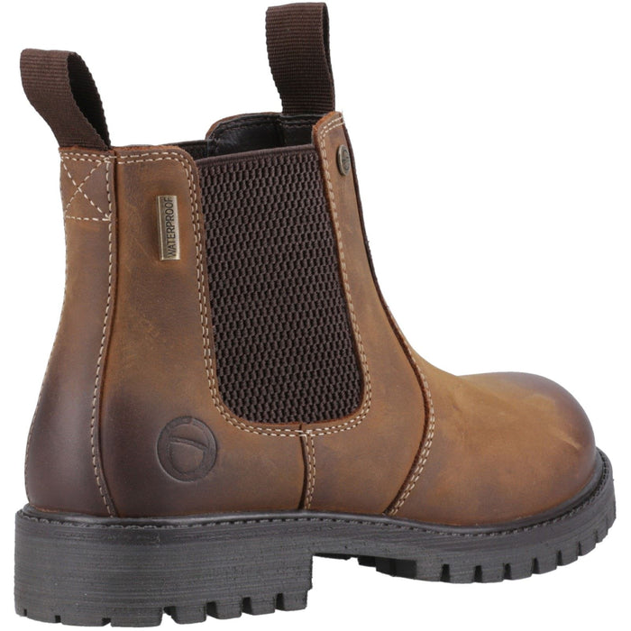 Cotswold Kids Aston Pull On Dealer Boot Tan
