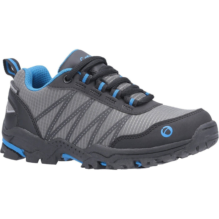 Cotswold Kids Littledean Hiking Waterproof Boot Blue
