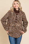 ELLIE LEOPARD FLEECE