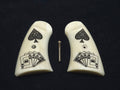 Faux Ivory Dead Man's Hand Uberti Schofield Grips