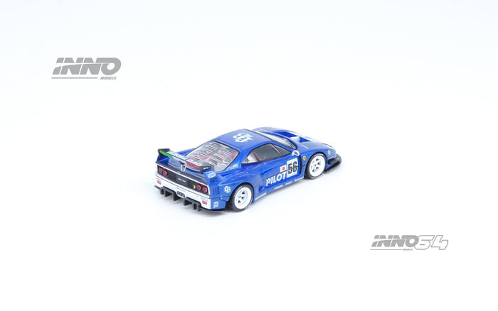 Ferrari F40 Blue Liberty Walk Tokyo Salon 2024 Inno64 1/64 scale IN64-LBWKF40-TAS24