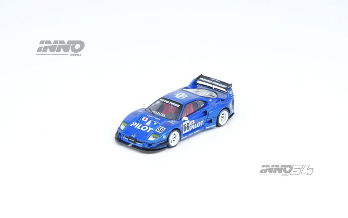 Ferrari F40 Blue Liberty Walk Tokyo Salon 2024 Inno64 1/64 scale IN64-LBWKF40-TAS24