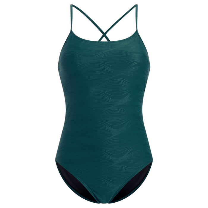 Firefly Mira II Wavy Stretch Womens Swimsuit