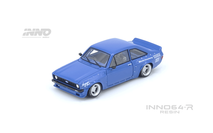 Ford Escort MK2 Pandem Emotion Retro Havoc Blue Inno64 1/64 scale RESIN Special edition IN64R-MK2P-BLUE