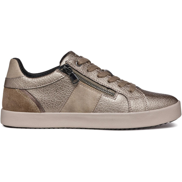 Geox Womens D BLOMIEE E SNEAKERS Taupe