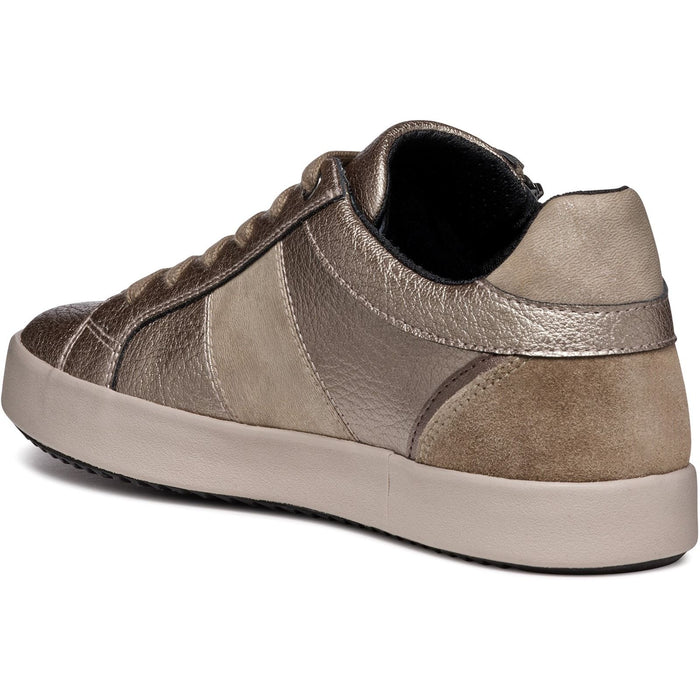 Geox Womens D BLOMIEE E SNEAKERS Taupe