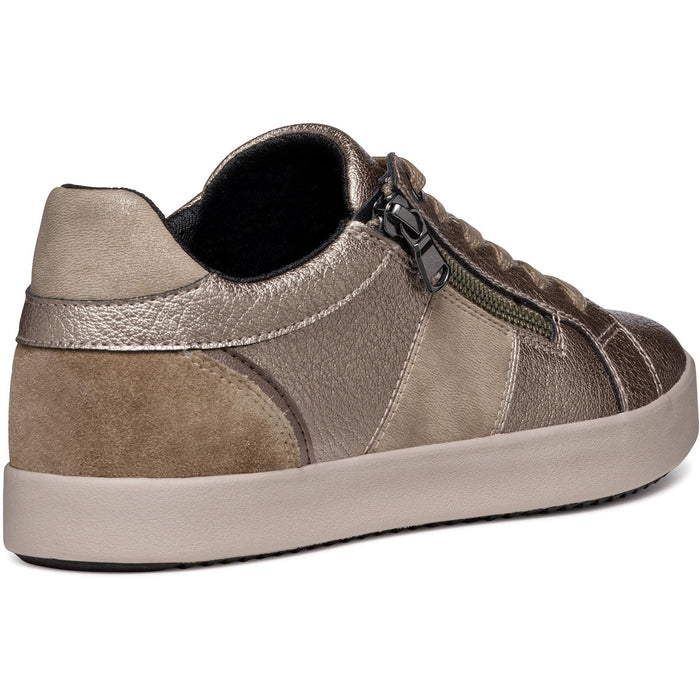 Geox Womens D BLOMIEE E SNEAKERS Taupe