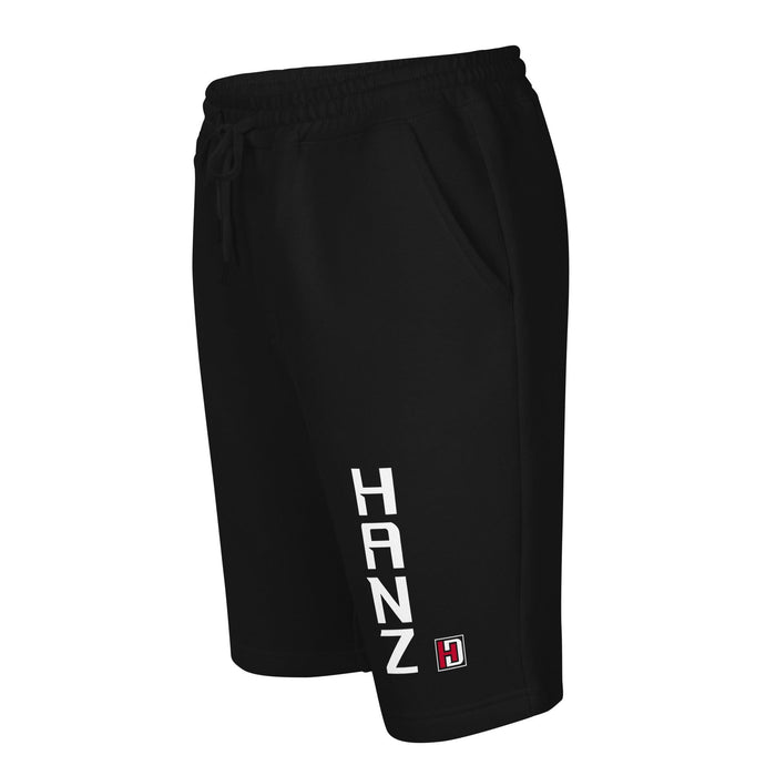 Hanz fleece shorts Black