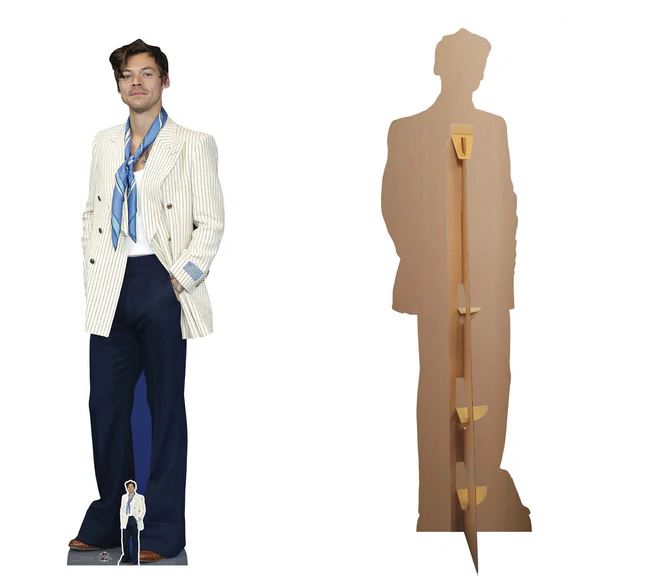 Harry Styles Lifesize Cardboard Cutout with Free Mini Cutout - 1.86m