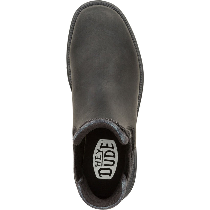 HEYDUDE Mens Branson Classic Boots Black