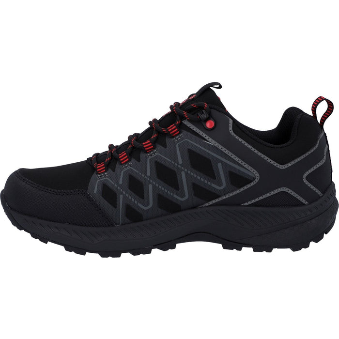 Hi-Tec Mens Diamonde Low Boots Black/Castlerock