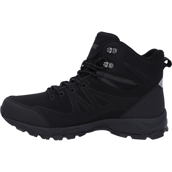 Hi-Tec Mens Jackdaw Mid Waterproof Boot Black/Carbon Grey