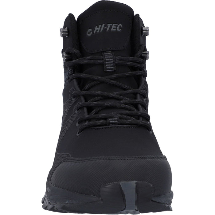 Hi-Tec Mens Jackdaw Mid Waterproof Boot Black/Carbon Grey