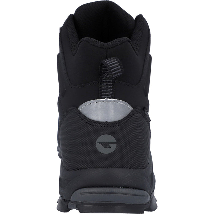 Hi-Tec Mens Jackdaw Mid Waterproof Boot Black/Carbon Grey