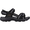 Hi-Tec Mens Sierra Sandal Black/Grey/Orange