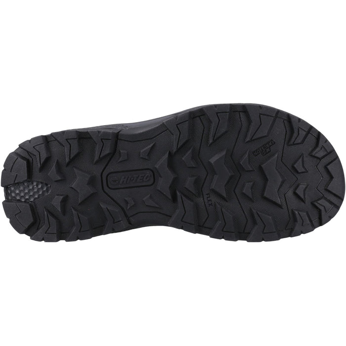 Hi-Tec Mens Sierra Sandal Black/Grey/Orange