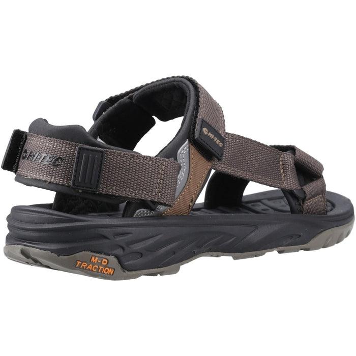 Hi-Tec Mens Ula Raft Sandal Desert/Black