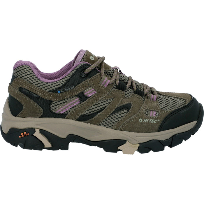 Hi-Tec Womens Apex Lite Low Hikers Taupe