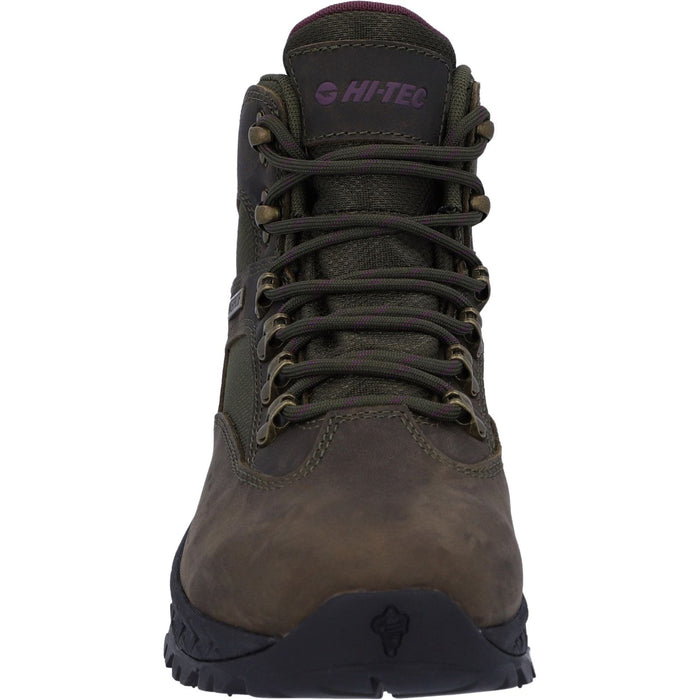 Hi-Tec Womens Euro Trail Boots Khaki