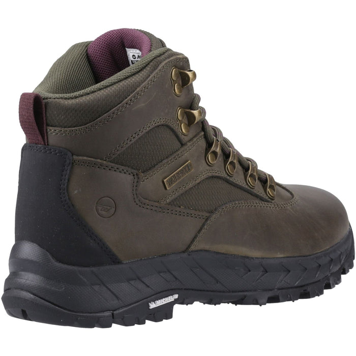 Hi-Tec Womens Euro Trail Boots Khaki