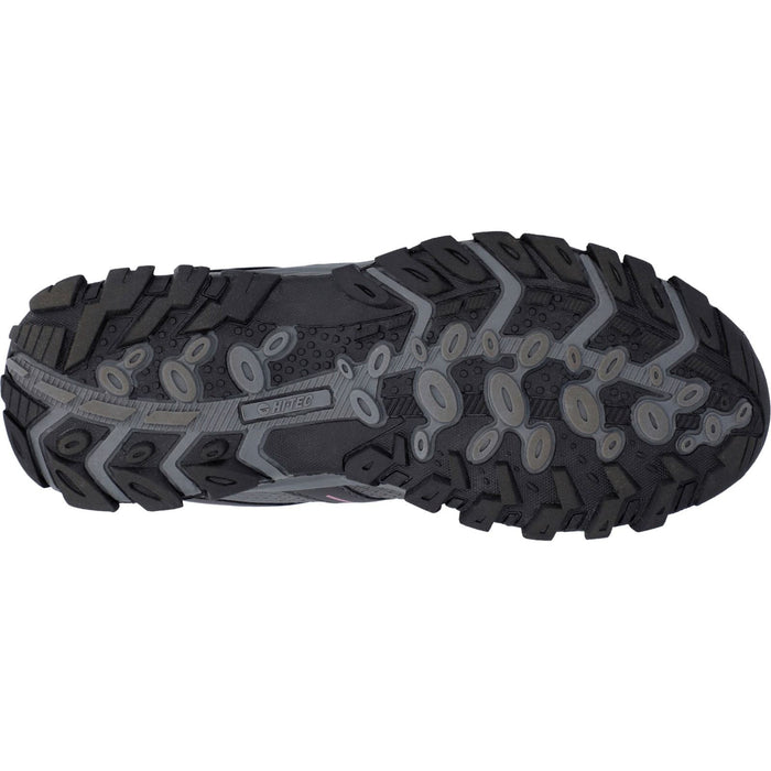 Hi-Tec Womens Maine Shoes Steel Grey Charcoal