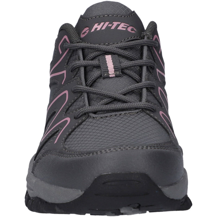 Hi-Tec Womens Maine Shoes Steel Grey Charcoal