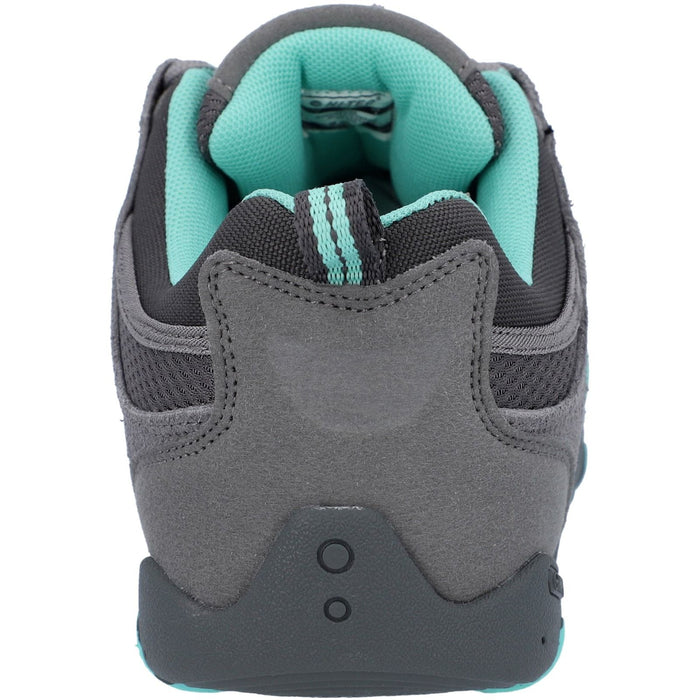 Hi-Tec Womens Quadra II Shoes Grey/Mint