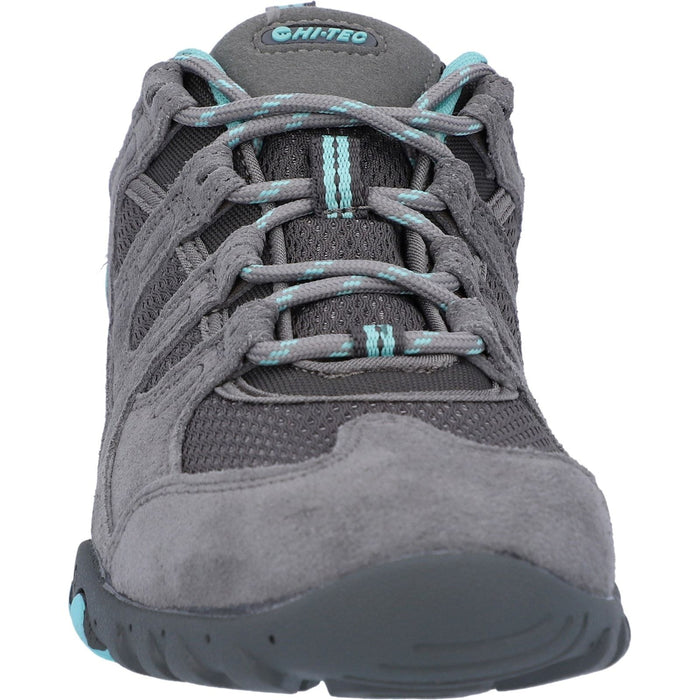 Hi-Tec Womens Quadra II Shoes Grey/Mint