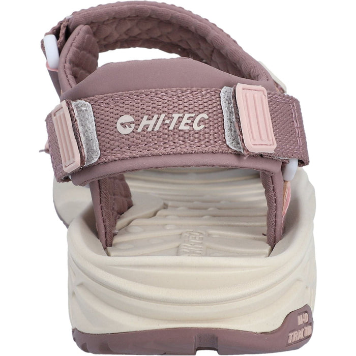 Hi-Tec Womens Ula Raft Sandal Rose/Grey