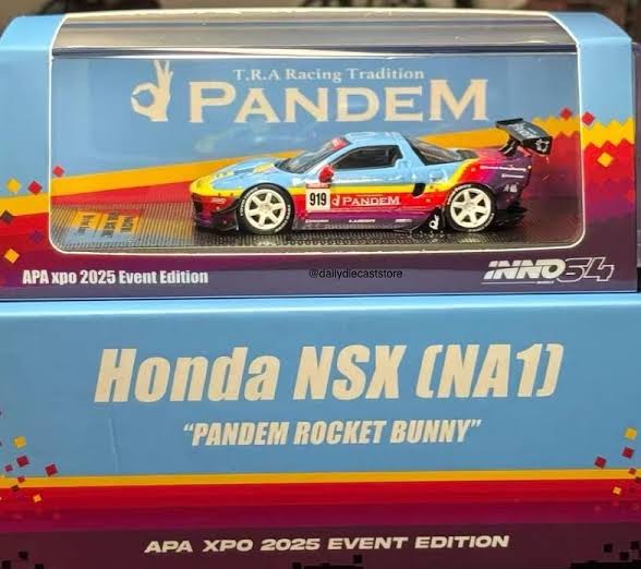 Honda NSX Pandem Rocket Bunny APA 2025 Event Exclusive IN64-NSXP-APA25