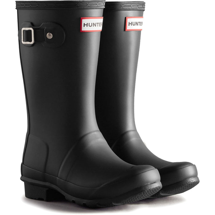 Hunter Junior Kids Junior Originals Boot Black