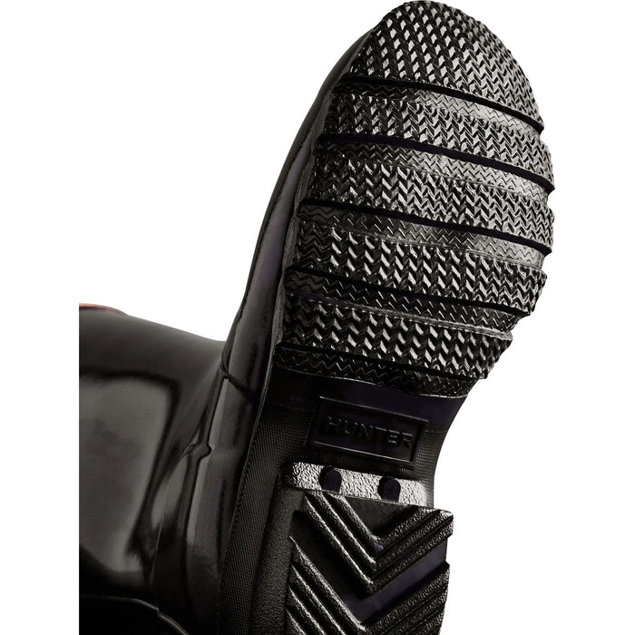 Hunter Junior Kids Junior Originals Gloss Boot Black