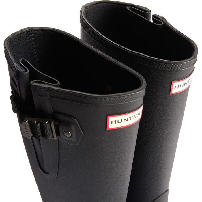Hunter Mens Field Downpour Adjustable Boot Black