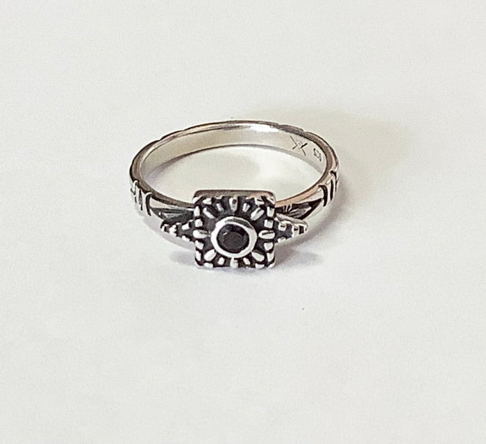 MKD Sterling ring w/ Garnet