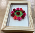 Quill Art ring of flowers by autumn